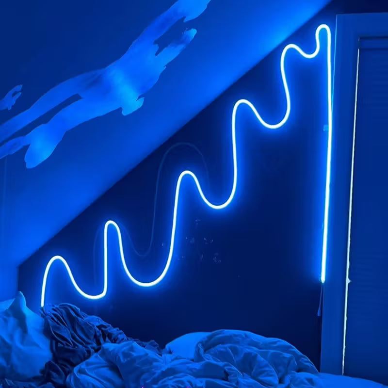 5 Meter Smart RGB Neon LED Strip Lights with App & Remote | Music Sync Rope Light for Room, Gaming, Party, Diwali & Home Decoration