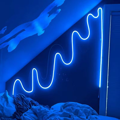 5 Meter Smart RGB Neon LED Strip Lights with App & Remote | Music Sync Rope Light for Room, Gaming, Party, Diwali & Home Decoration