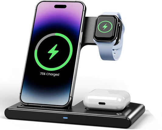 3 in 1 Wireless Charging Compatible with iPhone